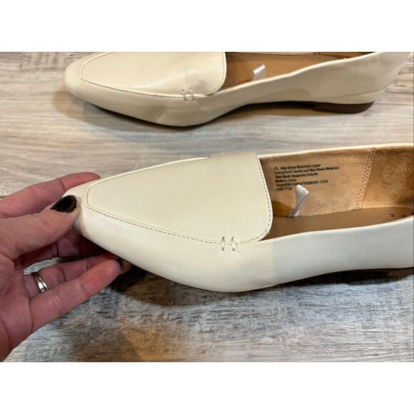 A New Day Women's Hayes Cream Loafer Flats Size 7.5 - Picture 6 of 11